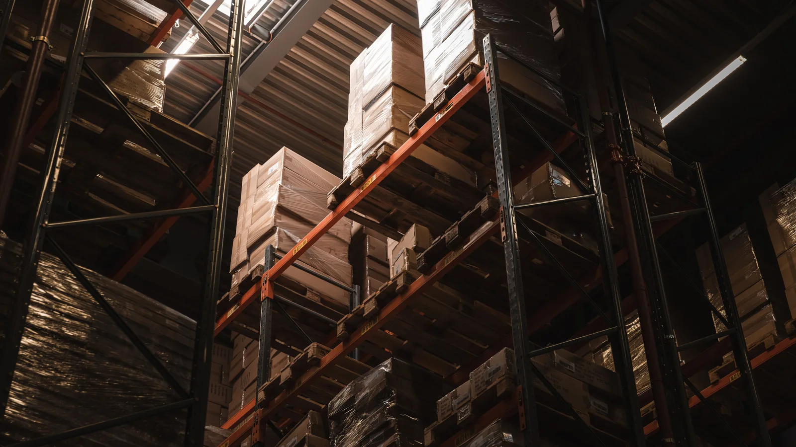 Archive boxes stacked to the ceiling, filed rather than examined